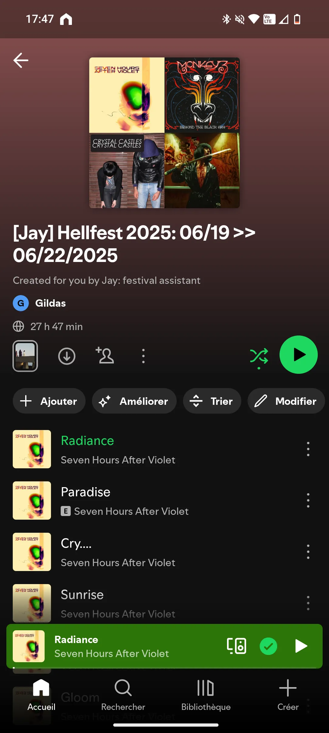 Playlist Spotify